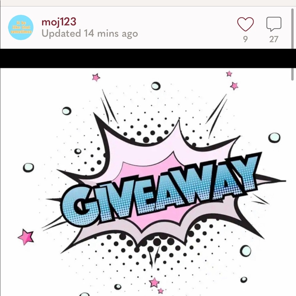 giveaway!